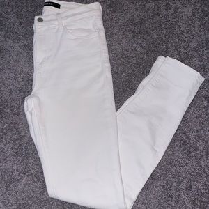 J Brand Maria White Skinny Jeans